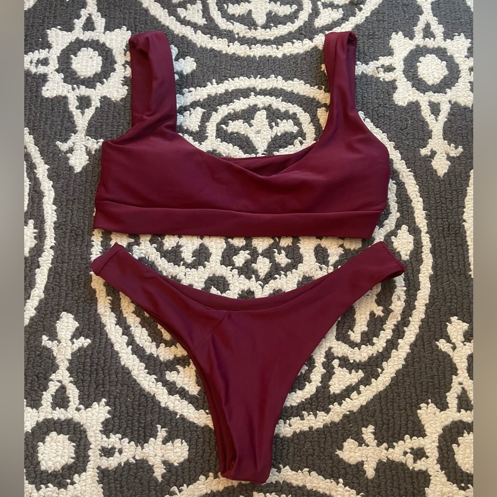 Maroon Bikini Size Small